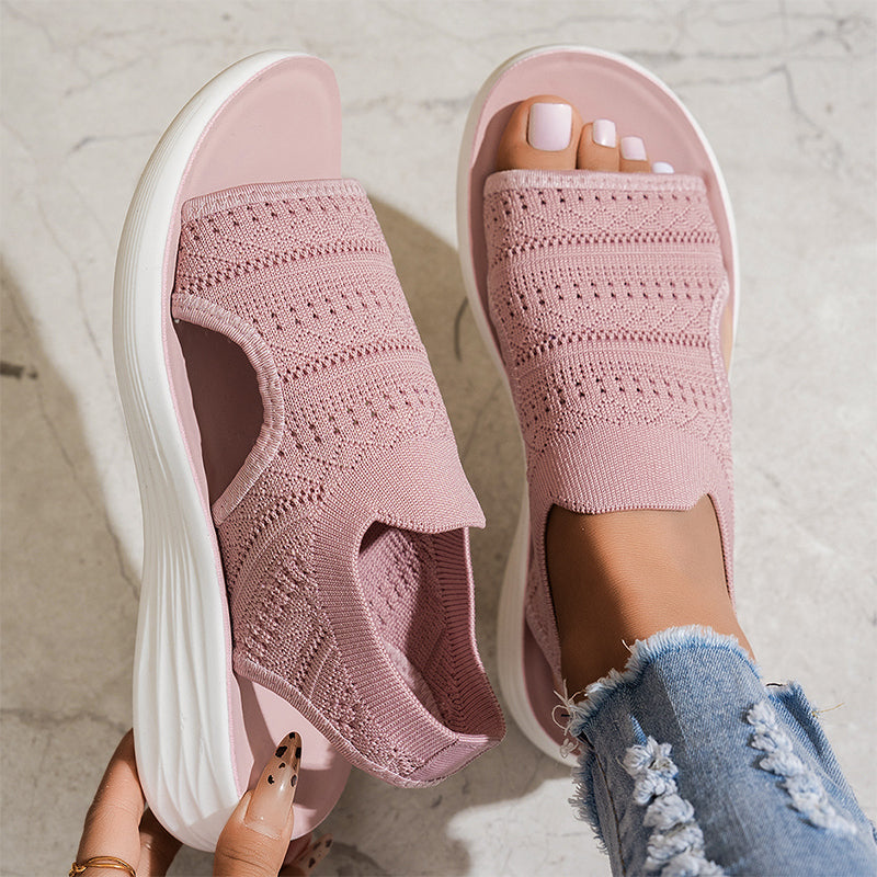 Ariana sandalias de plataforma transpirables color Rosa talla 43 | Luxevia-shop